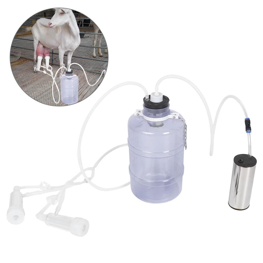 5L 24W Steel Electric Milking Machine Vacuum Impulse Pump For Cow Goat Milke 