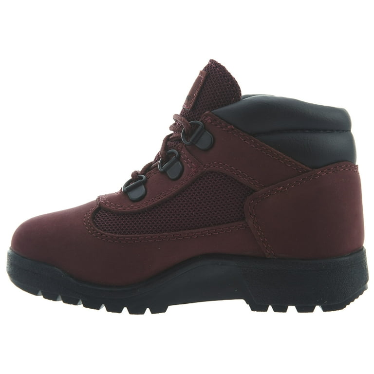 Timberland Field Boots Toddlers Style Tb0a1att-Burgundy