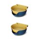 thumbnail image 2 of Colador de doble capa Cateissary colorido con soporte para teléfono azul oscuro 2Conjunto, 2 of 6