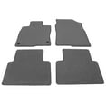 thumbnail image 3 of Ikon Motorsports Floor Mat Compatible With 2016-2021 Honda Civic 4-Door Sedan & Hatchback Factory Fitment Grey Nylon Front Rear Car Floor Mats Liner Carpets Replacement 4PCS, 3 of 9