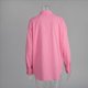 thumbnail image 5 of Camisas de de Algodón de Larga con Botones para Mujer, Blusas Informales con Cuello, Corte Holgado. Rosa L, 5 of 10