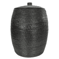 thumbnail image 1 of Saboga Home Rattan Beehive Laundry Hamper with Liner, 1 of 3