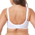 thumbnail image 6 of Women Minimizer Bra Comfort Wirefree Full Coverage Large Bust Non-Padded 48B, 6 of 8