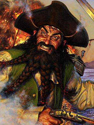 Channel Craft Pirates Life Blackbeard’s Revenge Jigsaw Puzzle Don Maitz for sale online 