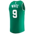 thumbnail image 3 of Men's Fanatics Derrick White Kelly Green Boston Celtics 2024 NBA Finals Champions Fast Break Replica Player Jersey -, 3 of 3