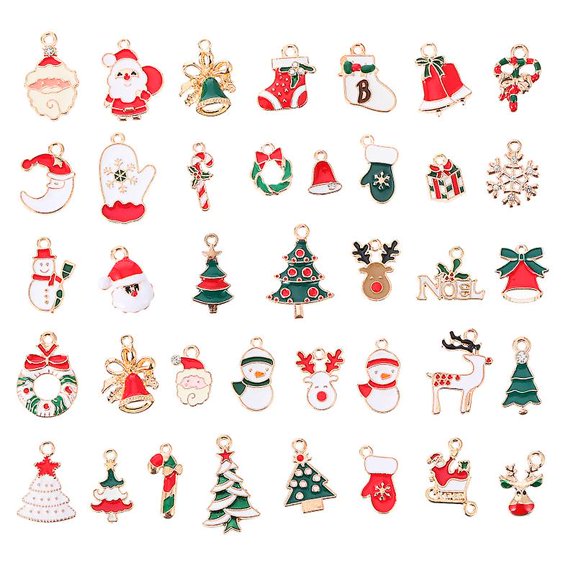 38 piezas colgantes navideños