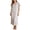 .Dark Gray, variant on Akafmk Women's Lace Sleepwear Dress, Ribbed Knit Pajama V Neck Nightgown Casual Elegant Home Wear