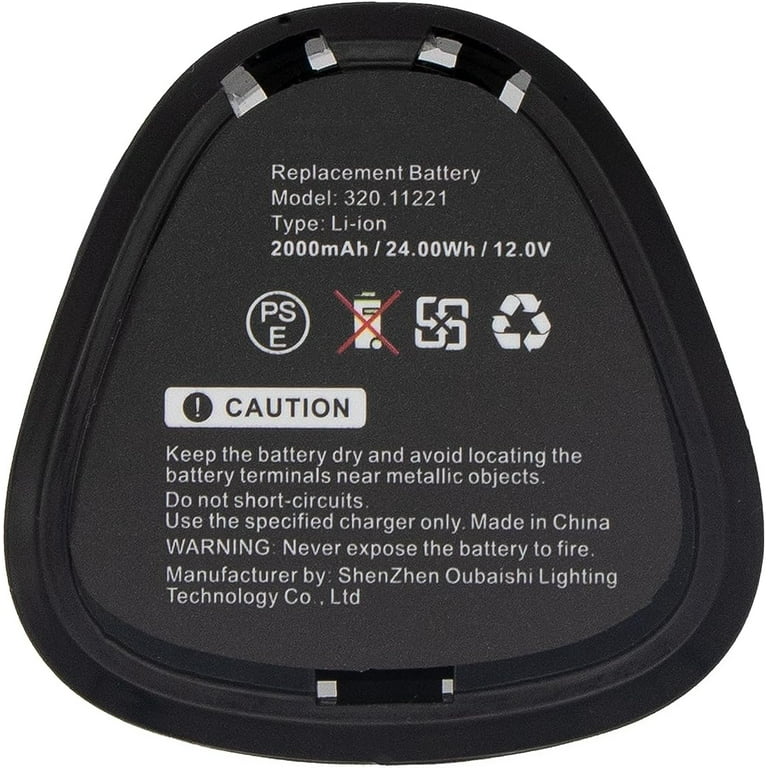 Craftsman Nextec 9 11221 Power Tools Battery 2000mAh Li ion 12.0V 24.00Wh Walmart