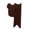 Coffee, variant on Wenini Women’s Solid Color Short Sleeve Casual Loungewear Set with Draped Top Loose Skirt Plus Size Pajama Set