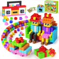 thumbnail image 1 of Bloques Magneticos TikTiles TKSMC-116 Juguete Construccion STEM 116 Piezas, 1 of 5