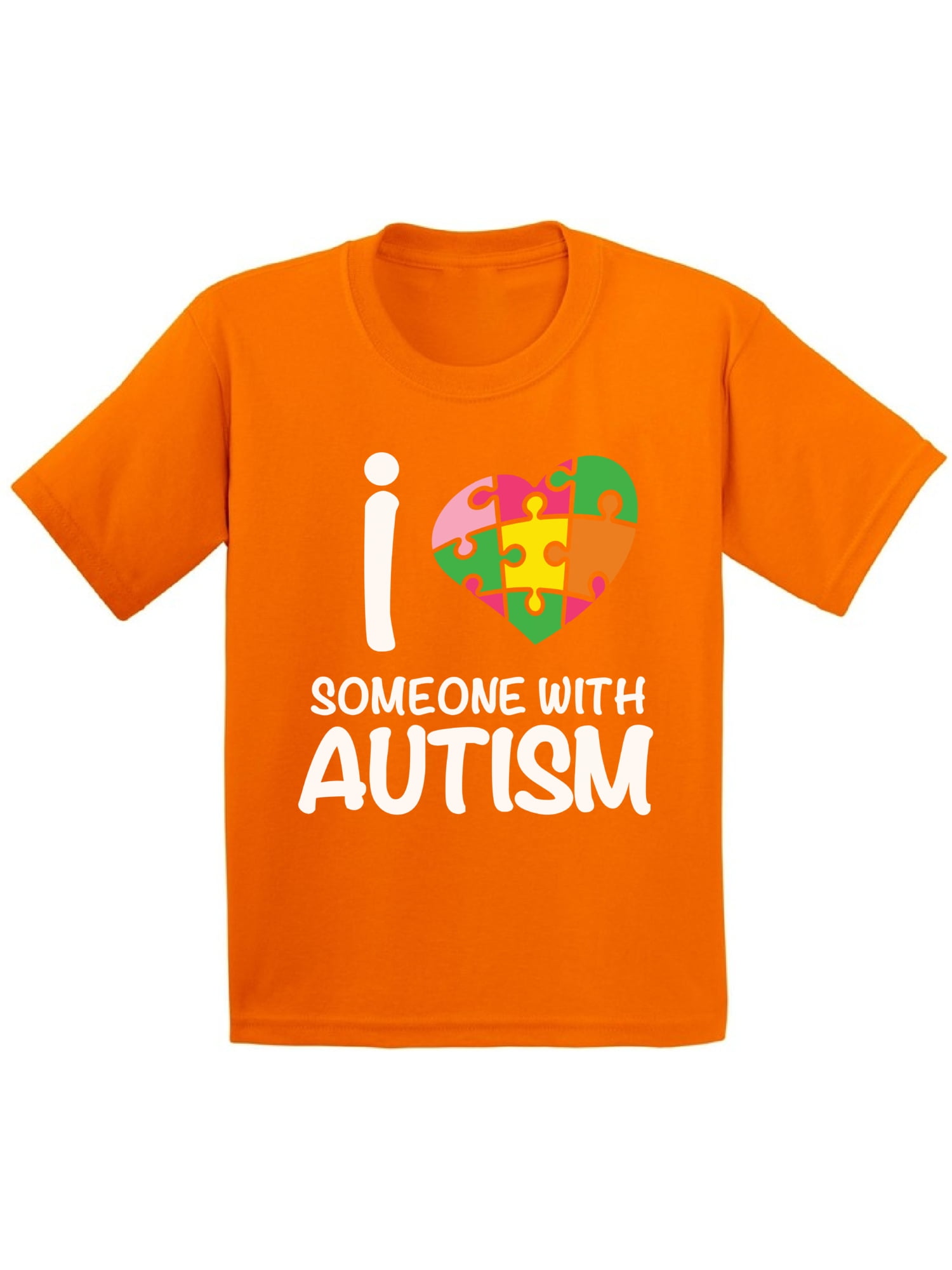 Awkward Styles Youth Autism Awareness Shirt Kids I Love Someone With