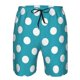 thumbnail image 3 of Fotbe Sky Blue And White Polka Dot Trajes de Baño Estampados para Hombre, Shorts de Verano de Secado Rápido, Ropa de Playa, Bañadores-Medium, 3 of 6
