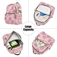 thumbnail image 5 of FORMRS Mini Backpack Purse for Women Travel Daypack Casual Shoulder Bag, Phones and Hearts, 5 of 7