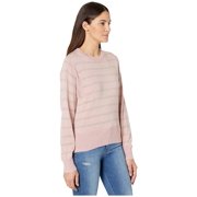 Splendid Womens Striped Ribbed Sweater