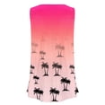 thumbnail image 4 of Wzzjkit Débardeurs pour Femmes Mode Col Rond Imprimé T-shirt Sans Manches Ample Blouse Débardeur, 4 of 5