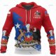thumbnail image 3 of Sudadera con capucha con emblema nacional de Perú para hombre, ropa con estampado 3D de la bandera de España, México y Brasil, sudaderas casuales de moda Harajuku y2k, 3 of 5