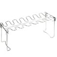 thumbnail image 2 of Walbest Chicken Leg Wing Rack 14 Slots Stainless Steel Metal Roaster Stand with Drip Tray for Smoker Grill or Oven, Dishwasher Safe, Non-Stick, Great for BBQ, Picnic, 2 of 6
