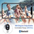 thumbnail image 2 of HLONK 4 Pack Bluetooth Camera Remote Control Shutter for Smart Phones  Wireless Camera Remote Control Compatible with iPhone/Android, 2 of 7