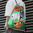 thumbnail image 5 of The Octonauts Drawstring Backpacks Gym Athlete Bag Draw String Bags for Sports, Travel, Swimming, Beach, 5 of 8
