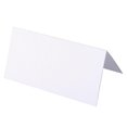thumbnail image 1 of 100 Blank Table Name Place Cards, Many Colours - White, Party, Wedding, 1 of 5
