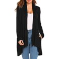 thumbnail image 1 of Long Sleeve Cardigan For Women Fall Open Front Cardigan With Pockets Casual Duster Lightweight Cardigan Sweater, 1 of 5