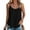 Black, variant on UVN Spaghetti Strap Tank Tops for Women Summer Sleeveless Tops Eyelet Embroidery Flowy Shirts Scoop Neck Loose Cami