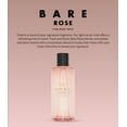 thumbnail image 2 of Victoria's Secret Bare Rose Fragrance Mist, Notes of Pear Skin, Rosa Centifolia & Sheer Woods, Body Spray for Women (8.4 oz), 2 of 4
