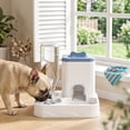 thumbnail image 4 of Automatic Dog Cat Feeder and Water Dispenser Combo, Dog Food Storage Container, Large Capacity Pet Food and Water Station with Integrated Bowl for Small Medium Pets Puppy Kitten, 4 of 6