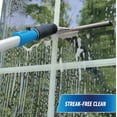 thumbnail image 3 of Professional Connect and Clean Total Pro Cleaning Kit, All-in-One Household Window Washing with Streak-Free Results, Includes 12” Squeegee, 14” Scrubber Washer, Telescopic Pole Extends Up to 6’, 3 of 8