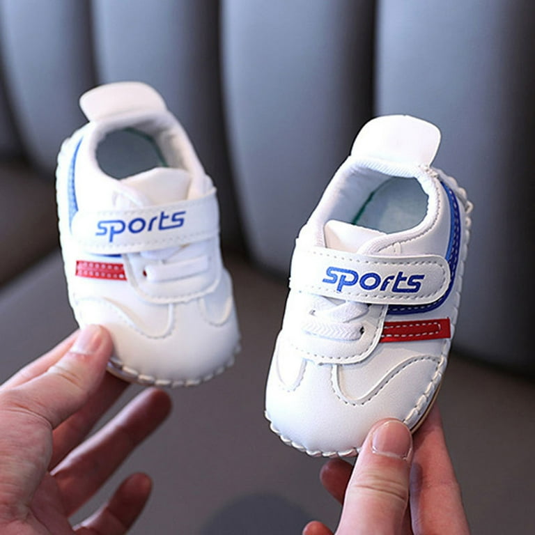 Baby Boy Shoes 6 9 Months Winter Children White Shoes Toddler Shoes Girls Boys Sandals Baby Sandals Open Toe Casual Summer Baby Shoes Non Slip Rubber Toddler Ballet Shoes Size 4 Walmart