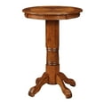 thumbnail image 1 of Bowery Hill Contemporary Wood 42" Height Pub Table in Walnut, 1 of 5