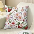 thumbnail image 5 of Linen Pillowcase with Printed Pattern, Soft Imitation Embroidery Cushion Cover for Sofa Decor and Multi-Use Home Accent, 5 of 6