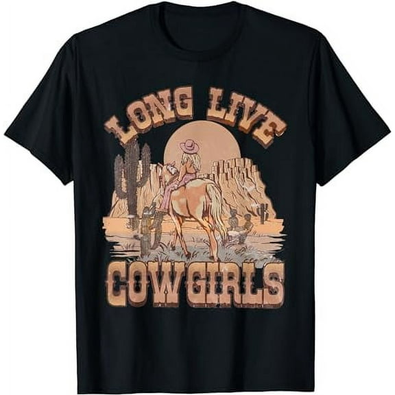 Long Live Howdy Rodeo Western Country Southern Cowgirls T-Shirt