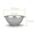 thumbnail image 3 of 10cm Semicircle Mold Aluminum Hemisphere Chiffon Cake Pan Bikini Cake Dessert Pudding Baking Mo, 3 of 8