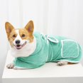 thumbnail image 2 of Pet Bathrobe Absorbent Fast Dry Puppy Clothes, 2 of 3