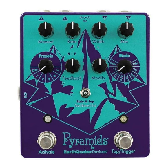 Pedal de efectos para guitarra Earthquaker Devices Pyramids Flanger