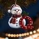 thumbnail image 4 of Adornos navideños personalizados con letras 2025 | Colgante acrílico para decorar el árbol | Adornos navideños personalizables para la decoración del hogar, 4 of 6