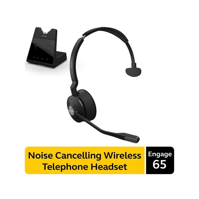 Jabra Engage 65 Mono Wireless Headset with Enhanced Earpiece