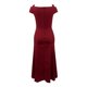 thumbnail image 3 of Gibobby Vestido de noche mujer Último patrón Sexy manga corta vestidos de mujer fiesta Clubwear desgaste vestidos de cadera(Rojo,G), 3 of 5