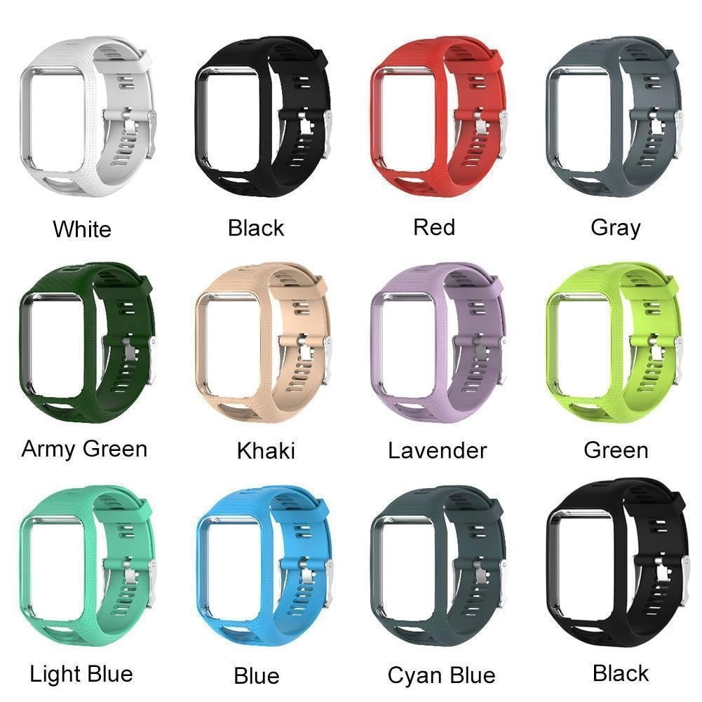Silicone Band Tomtom Golfer Watch Strap TomTom Golfer Silicone - Main Image