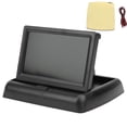 thumbnail image 2 of Car LCD Monitor, 4.3in TFT LCD Car Rearview Headrest Monitor Rear View Monitor Backup Camera Monitor  for Car Video Player for Mini TV for Computer Display, 2 of 7