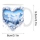 thumbnail image 3 of Tazas con efectos visuales tridimensionales Taza de café de cerámica con forma de corazón para San Valentín Taza de agua para pareja para él o ella Taza de regalo con letras, 3 of 7