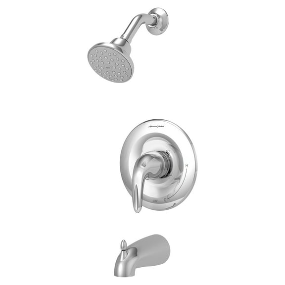 American Standard Reliant 3 1-Handle Tub and Shower Faucet Trim Kit for Flash Rough-In Valves in Polished Chrome (Valve Not Included)
