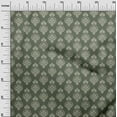 thumbnail image 3 of oneOone Polyester Spandex Dusty Teal Green Fabric Mandala Sewing Fabric By The Yard Printed Diy Clothing Sewing Supplies 56 Inch Wide, 3 of 5