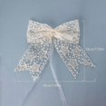 thumbnail image 2 of 2pcs Lace Bow Curtain Tiebacks Lace Holder Curtain Tie Rope Back Holdbacks Tie Rope For Home Office Hotel Home Decor Banmo, 2 of 4