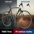 thumbnail image 6 of Hiland Road Bike,Shimano 14 Speeds,Light Weight Aluminum Frame,700C Racing Bike for Men, 6 of 8