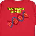 thumbnail image 4 of Inktastic Awesome DNA Boys or Girls Long Sleeve Toddler T-Shirt, 4 of 5