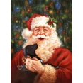 thumbnail image 1 of BinXue-pintura de diamantes de cristal de Papá Noel 100%, bordado de diamantes adhesivos para árbol de Navidad, mosaico artesanal hecho a mano, decoración del hogar, regalo, 1 of 4