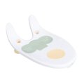 thumbnail image 3 of Soporte de baño para bebé Desmontable Ajustar el ángulo de inclinación Evitar resbalones Orificios de drenaje Soporte de ducha infantil Blanco, 3 of 9