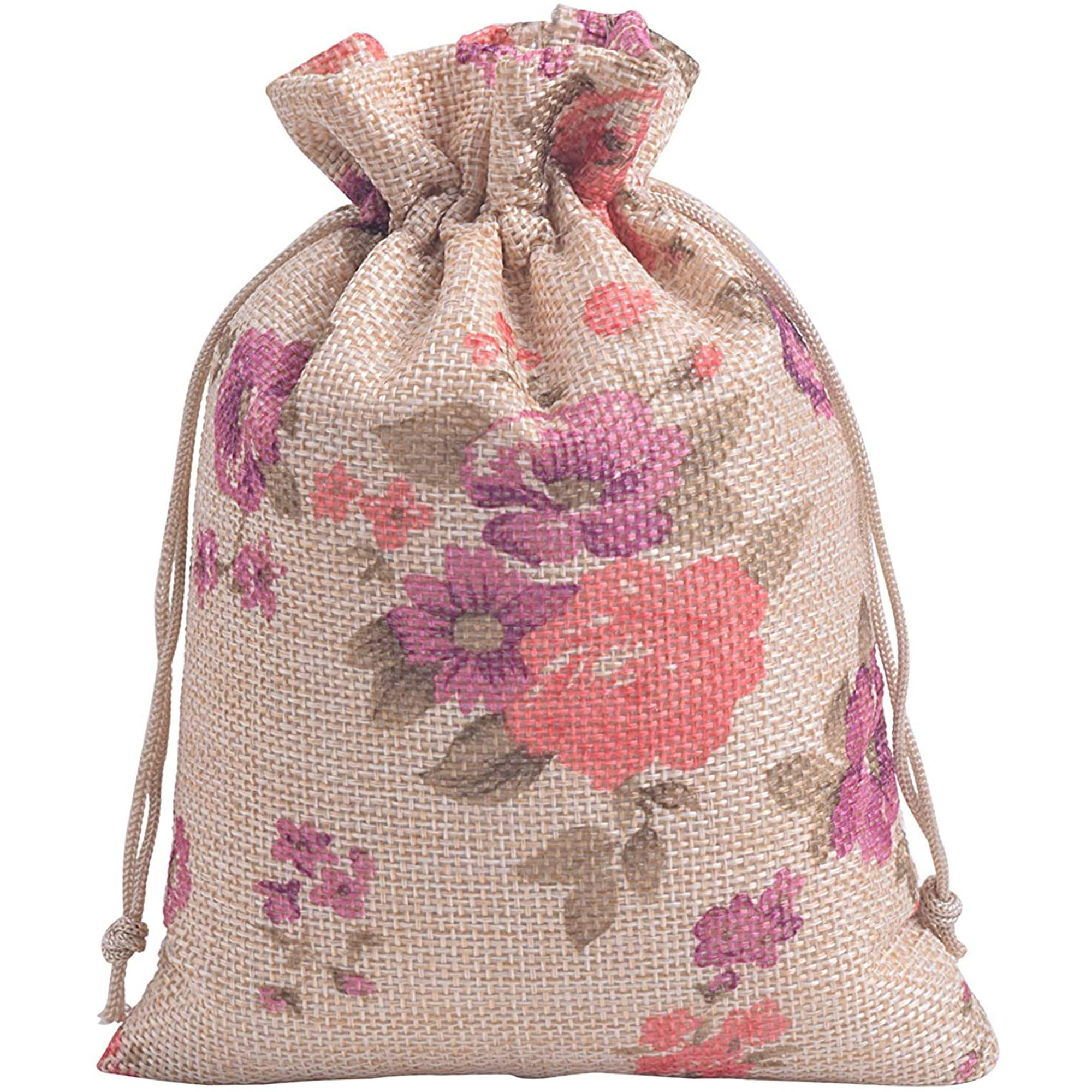 Jute bags for gift packaging sale